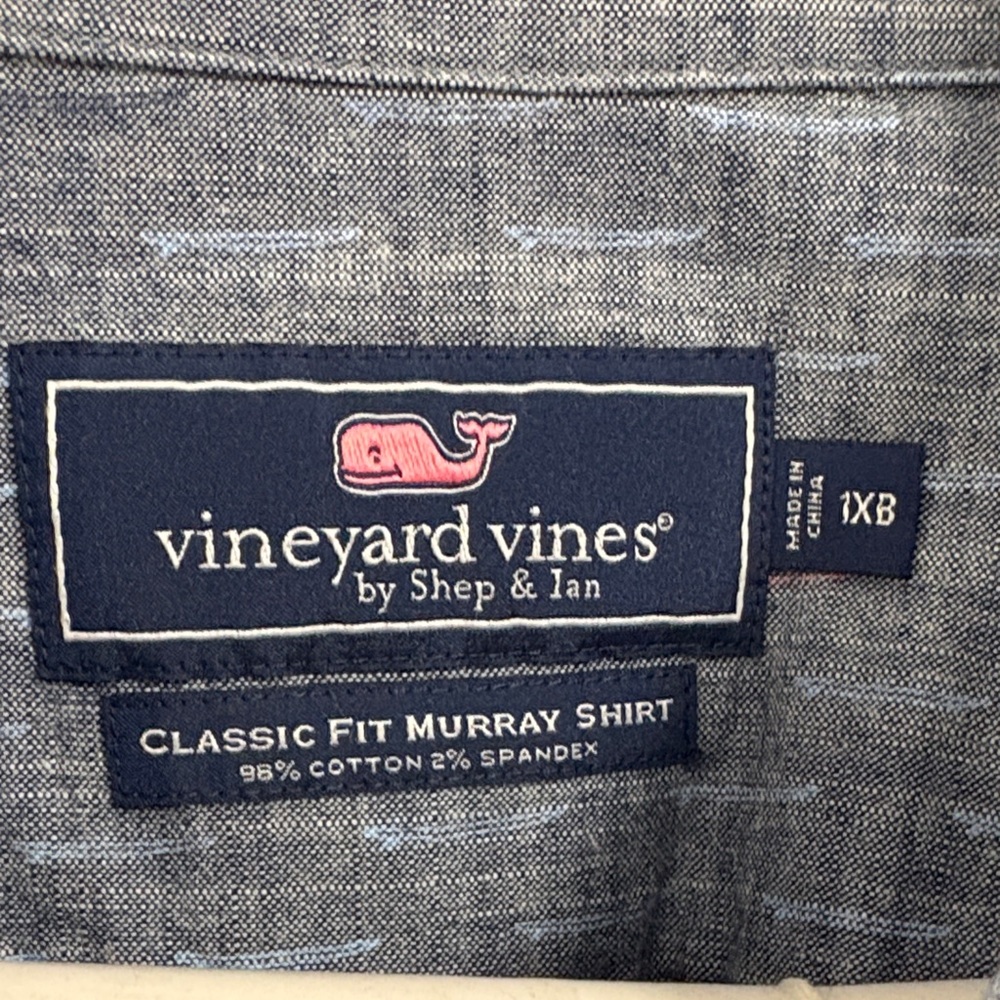Mens Vineyard Vines Shirt XL Big - Picture 2 of 7